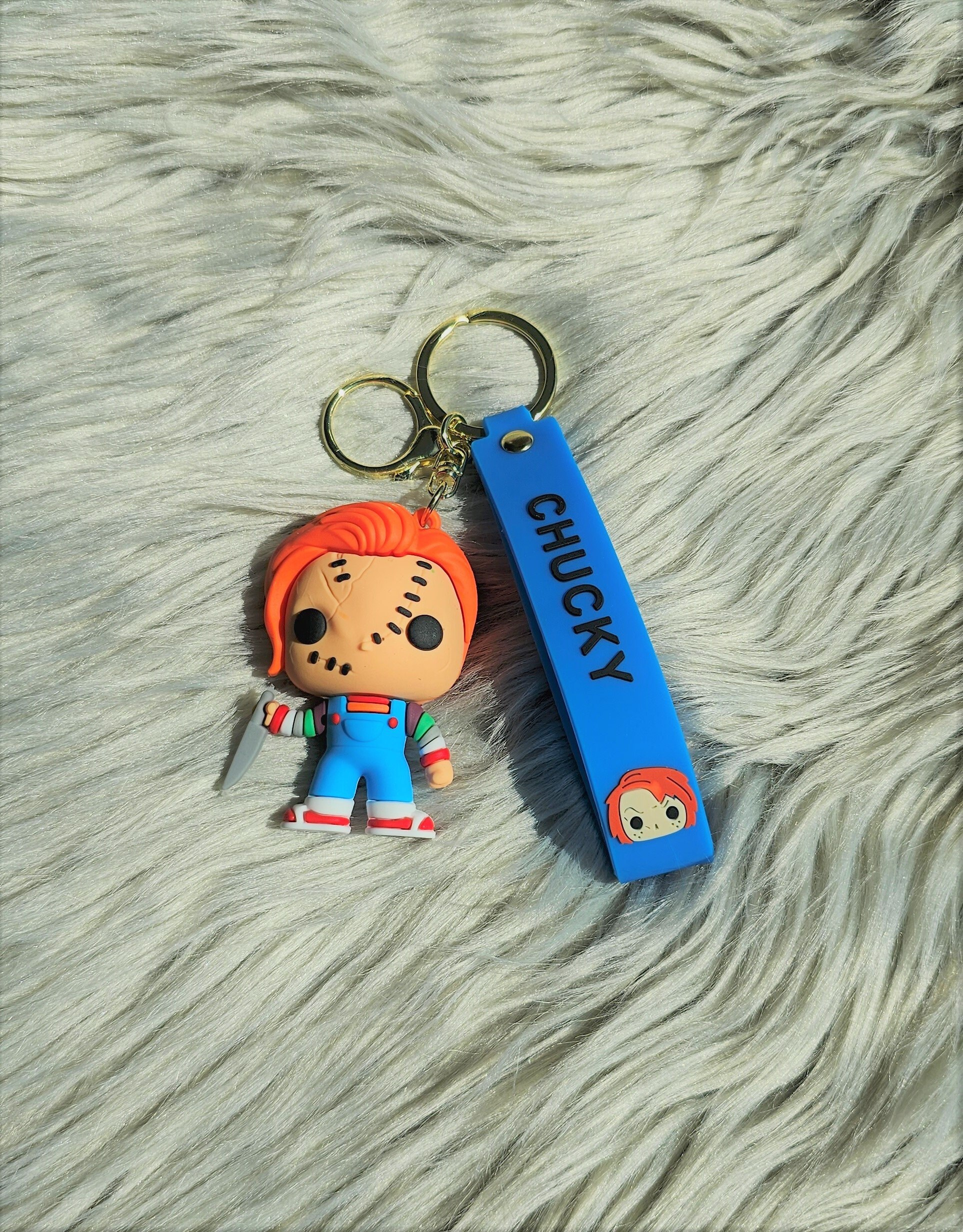 Chucky Keychain - Etsy