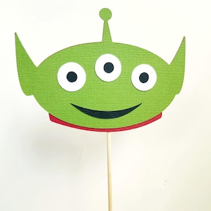 Varita alienígena de Pizza Planet - Decoración para fiesta de Toy Story