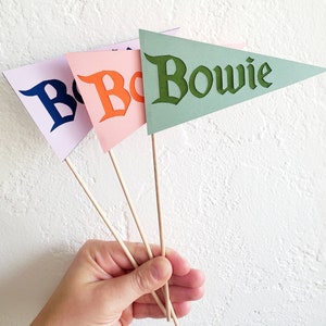 Mod Personalisierte Disneyland Wimpel Flagge - Party Zubehör Dekoration Mittelstück Tisch Snacks Gelegenheiten Bin Korb Stab Hell Vintage