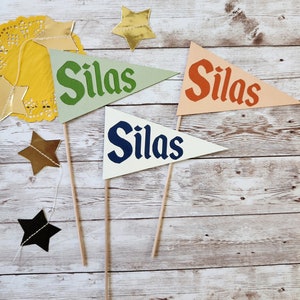 Personalisierte Disneyland Wimpel Flagge - Party Zubehör Dekoration Mittelstück Tisch Snacks Anlässe Bin Korb Wand Heller Vintage