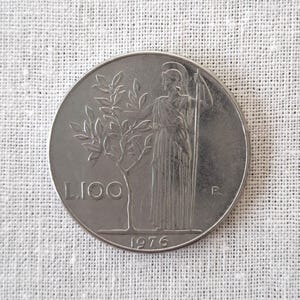 100 lire 1976 - Etsy 日本