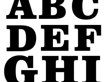 Download Block Letter With A Shadow Font Lowercase - Easy Block Letters