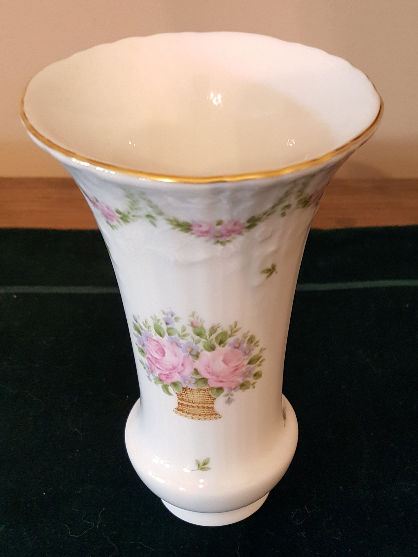 Vintage AK KAISER Vase Numbered Initialed. Marseille Pink Etsy