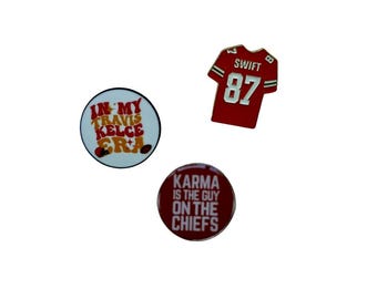 Kansas City Trucker hat enamel pins, decorative pins, trucker hat accessories, enamel pin