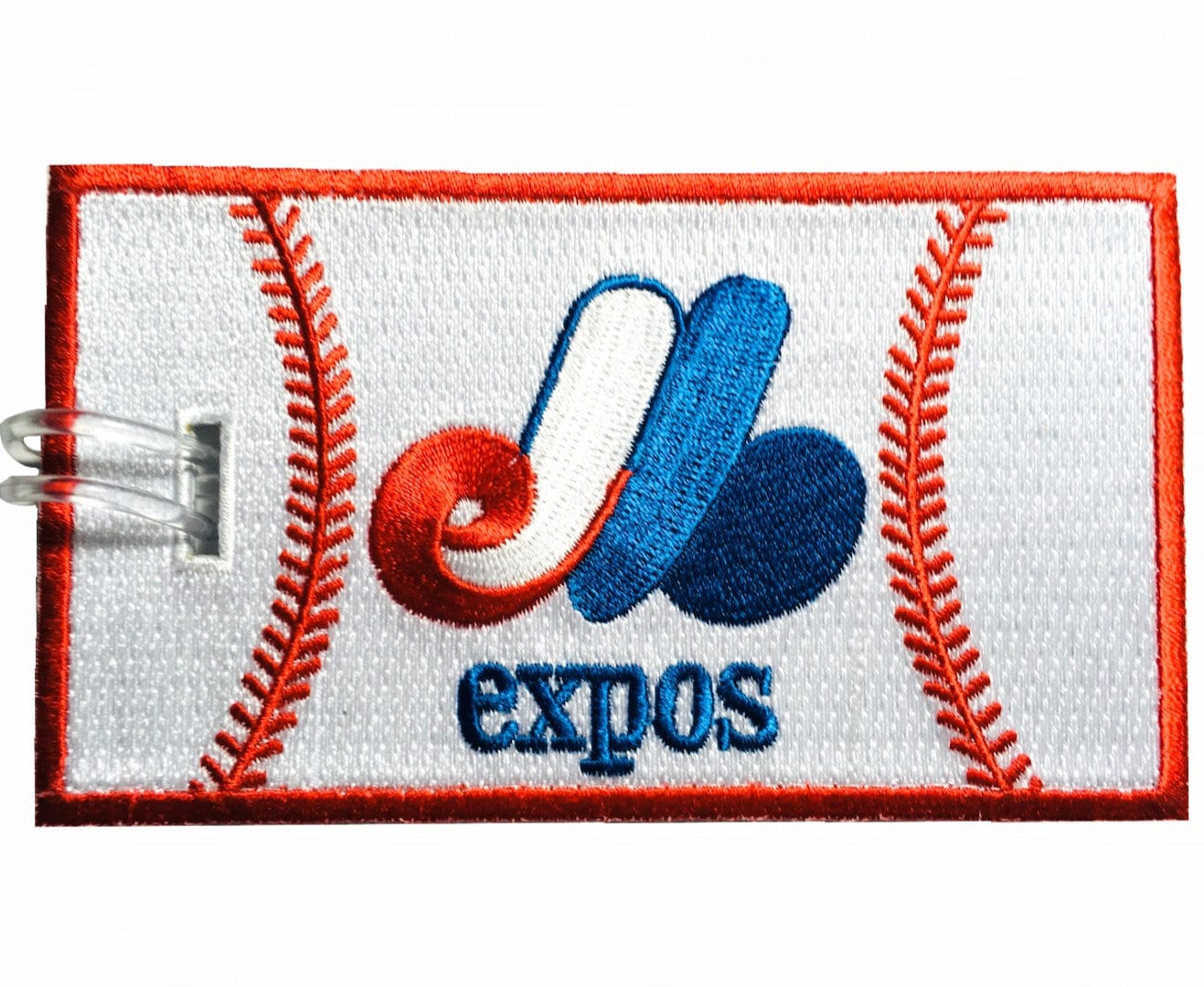 NEVER BREAKS! Montreal Expos Embroidered Luggage Tag 