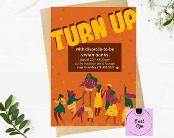 Divorce Party Invitation - Instant Download - Divorce Invitation - Ain't sorry Invitation - Boy Bye Invitation - Divorce Invite - Free Woman