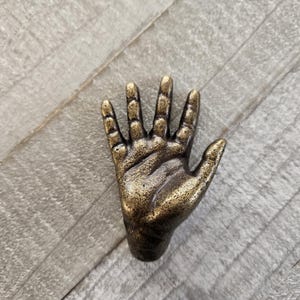 Pomos rústicos marrones para cajón, tiradores de hierro fundido envejecido, tiradores desgastados, pomos de estilo rústico, para cajón de cómoda y mueble de escritorio de 3,8 cm.