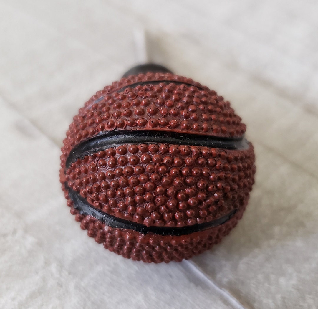 Basketball Drawer Knobs, Basketball Handles, Boy Dresser Drawer Pulls