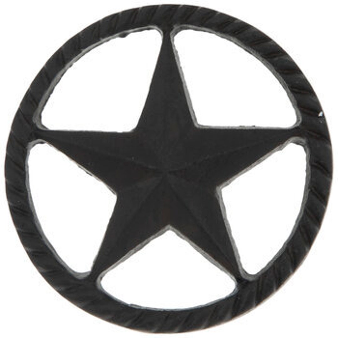 Western Star Drawer Knobs, Rustic Knobs, Farmhouse Handles, Cabin