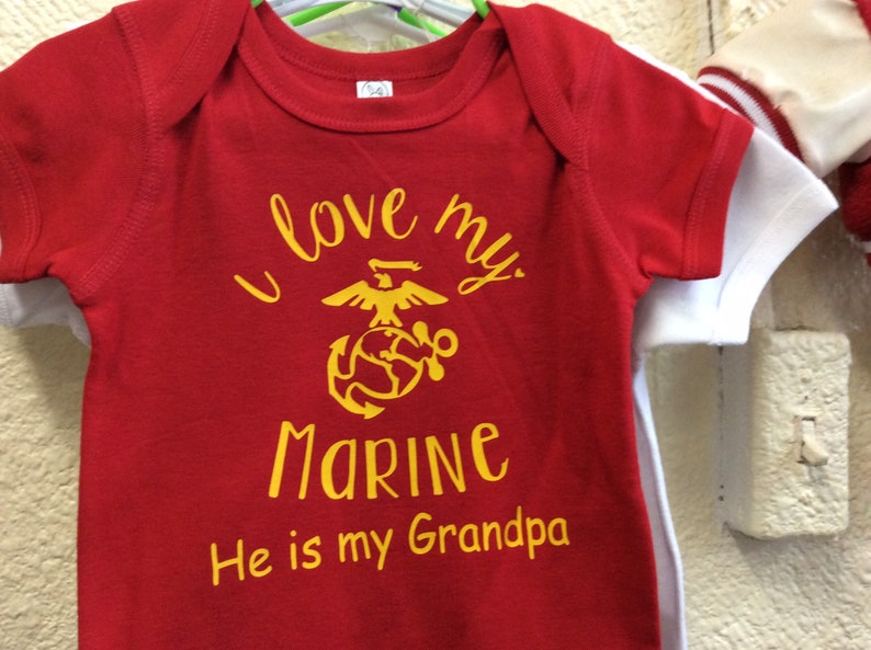 I love My Marine Grandpa