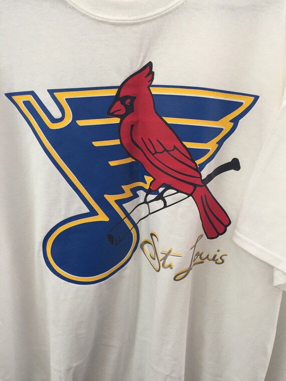 blues and cardinals t shirt