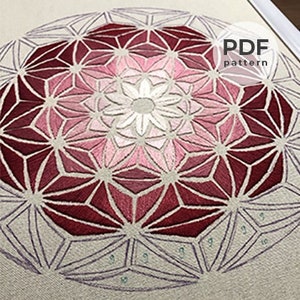 Bol embroidery pattern