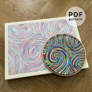 Embroidery Pattern: Val (Digital Download)