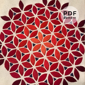 Chaos Embroidery Pattern - Etsy Chaos Embroidery Pattern - Etsy