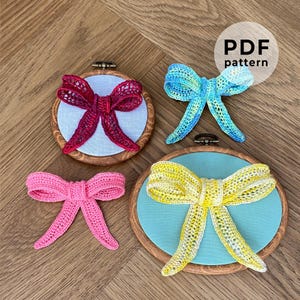 Embroidery Pattern: Bow (Digital Download)