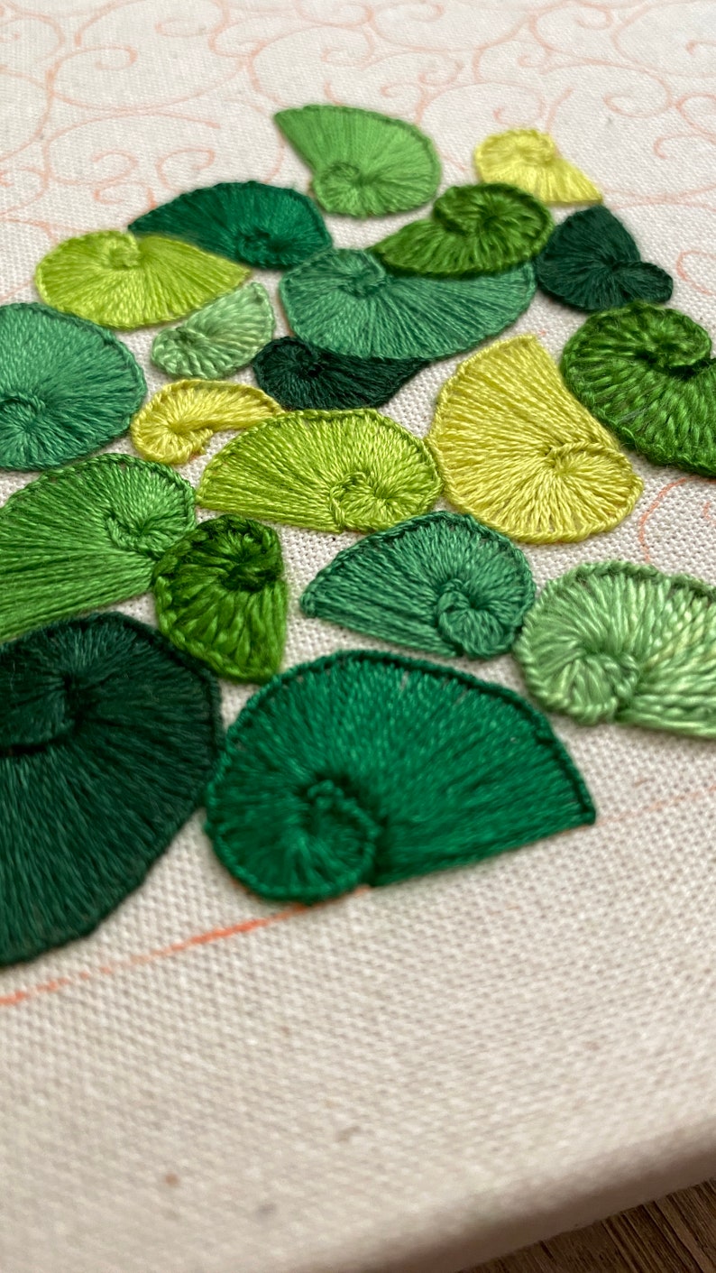 Embroidery Pattern: Shells (digital Download) - Etsy