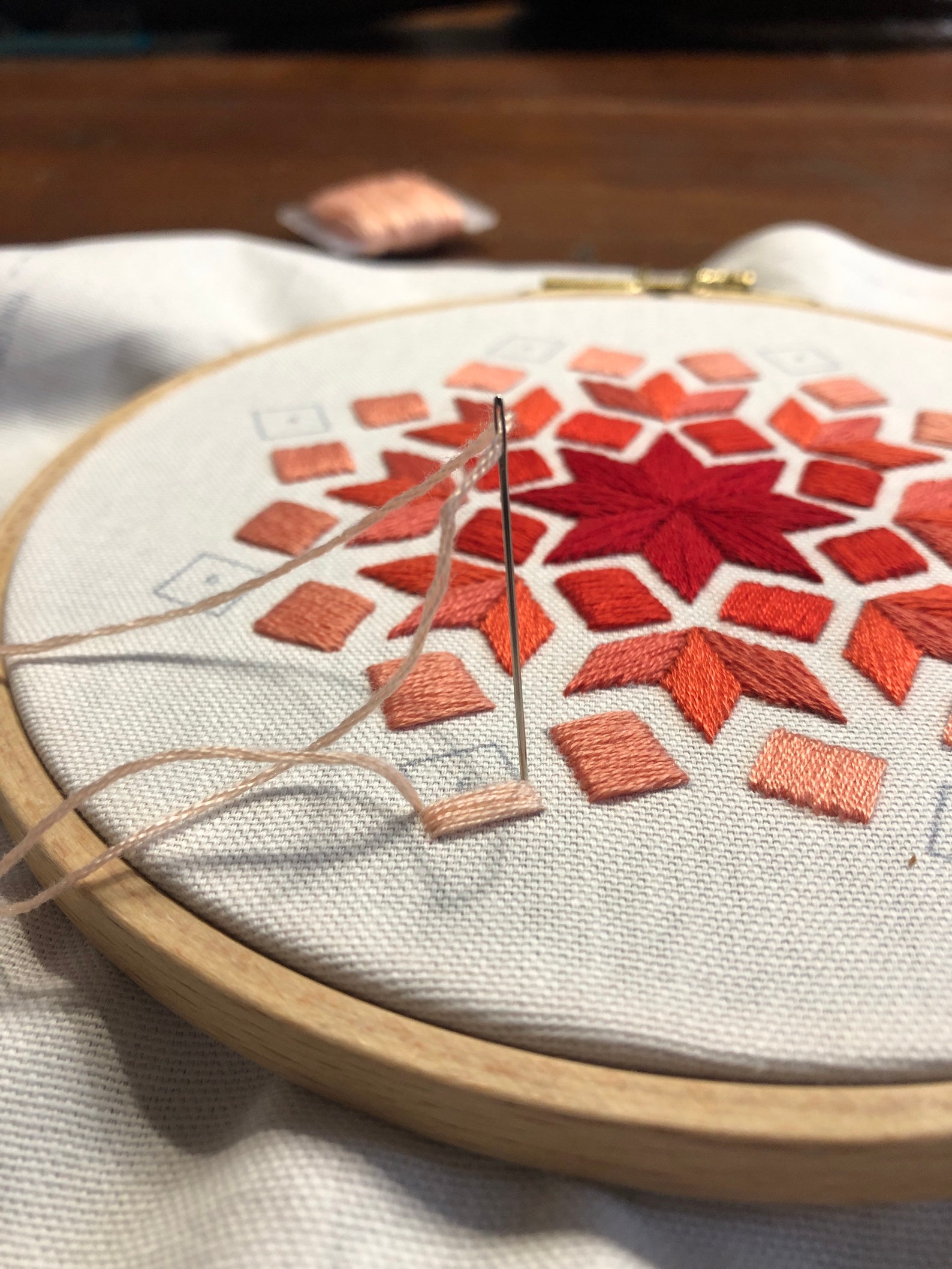 Embroidery Pattern: Rectangle (digital Download) - Etsy