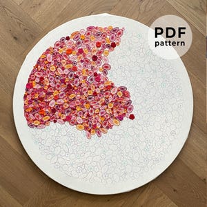 Chaos embroidery pattern