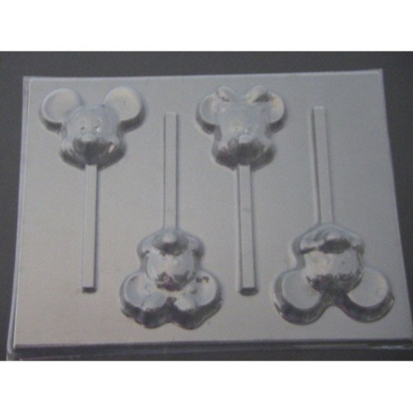 103sp Male Female Mouse Chocolate Candy Lollipop Mold