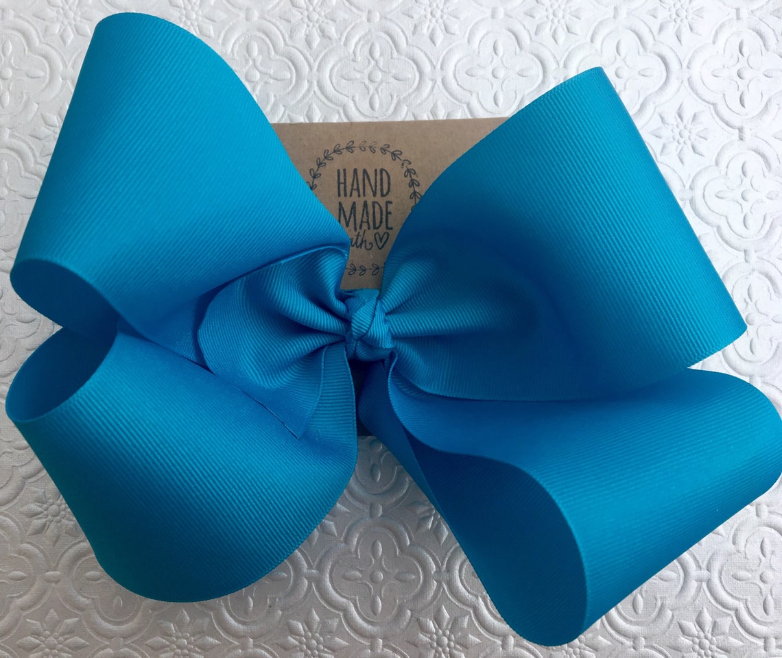 JUMBO BOWS Huge Hair Bow Southern Bow Texas Bow XL Hair Etsy