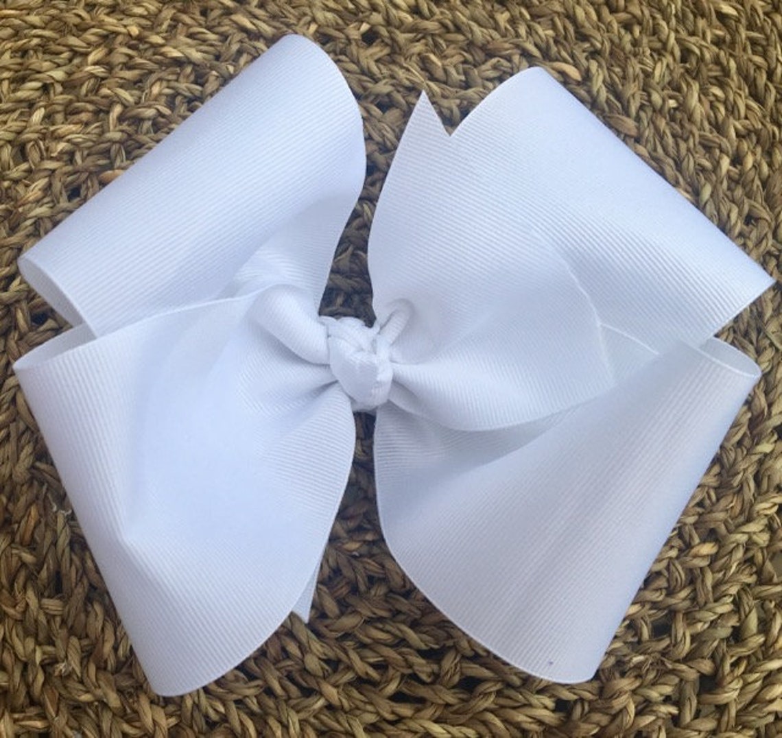 JUMBO BOWS Huge Hair Bow Southern Bow Texas Bow XL Hair Etsy