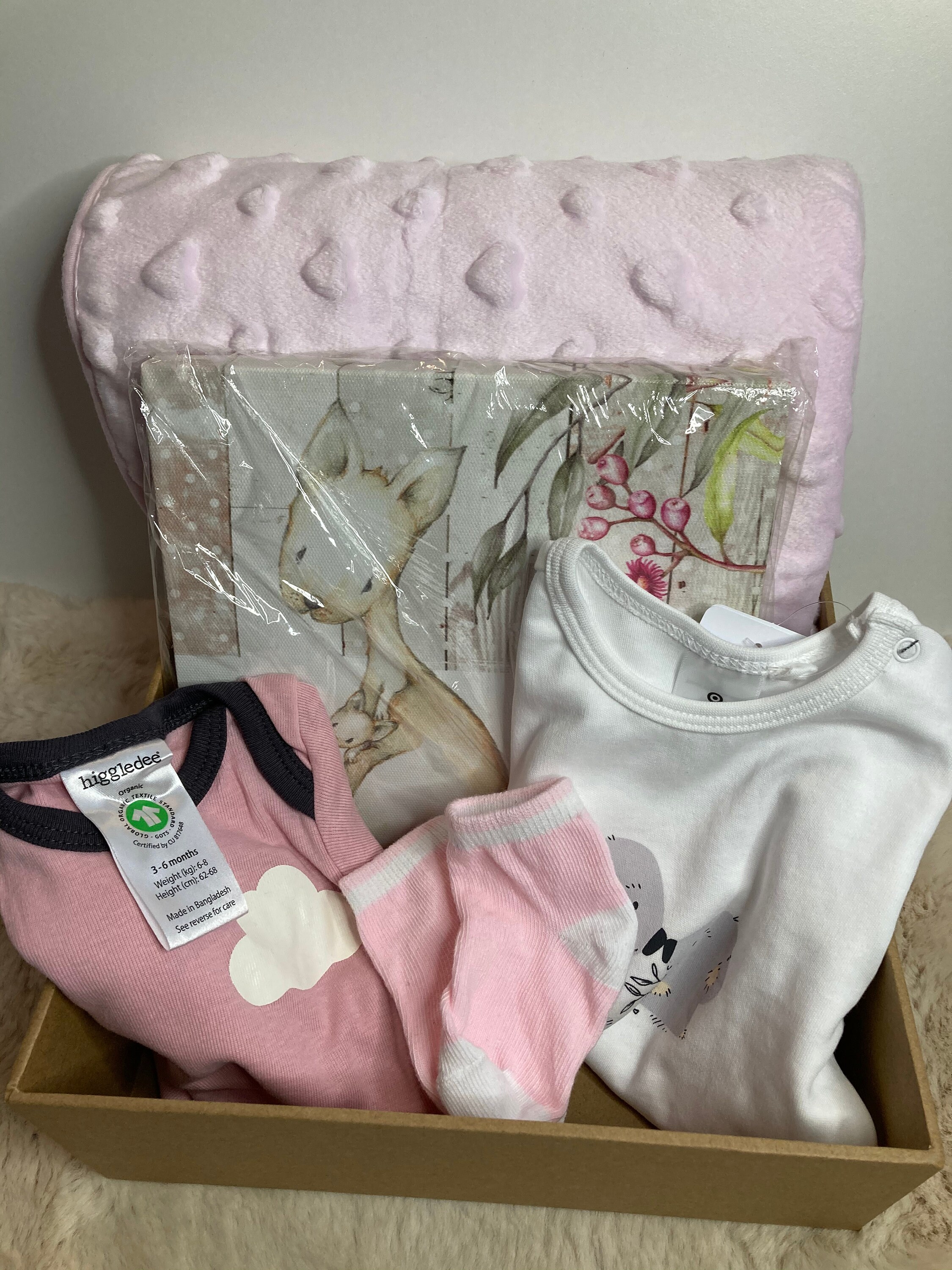 Baby girl gift hamper gift hampers for baby girls Etsy