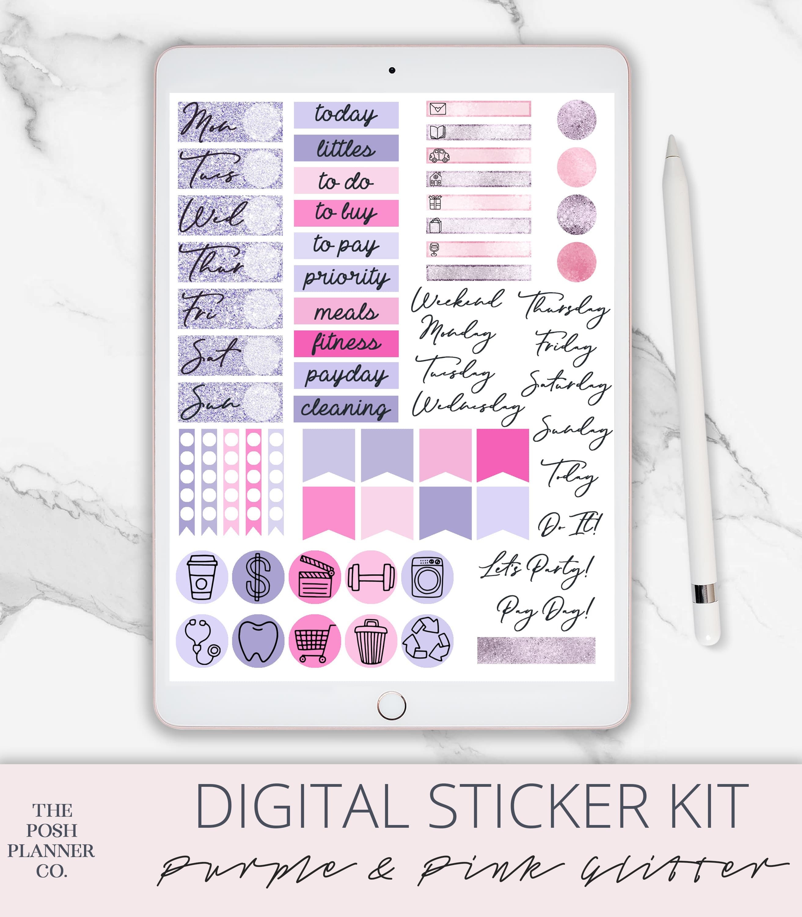 Digital Stickers Digital Planner Stickers Digital (Download Now) - Etsy