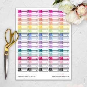 Bill Due Stickers, Bill Due Planner Stickers, Budget Stickers, Printable Planner Stickers, Erin Condren, Happy Planner, Mambi Stickers