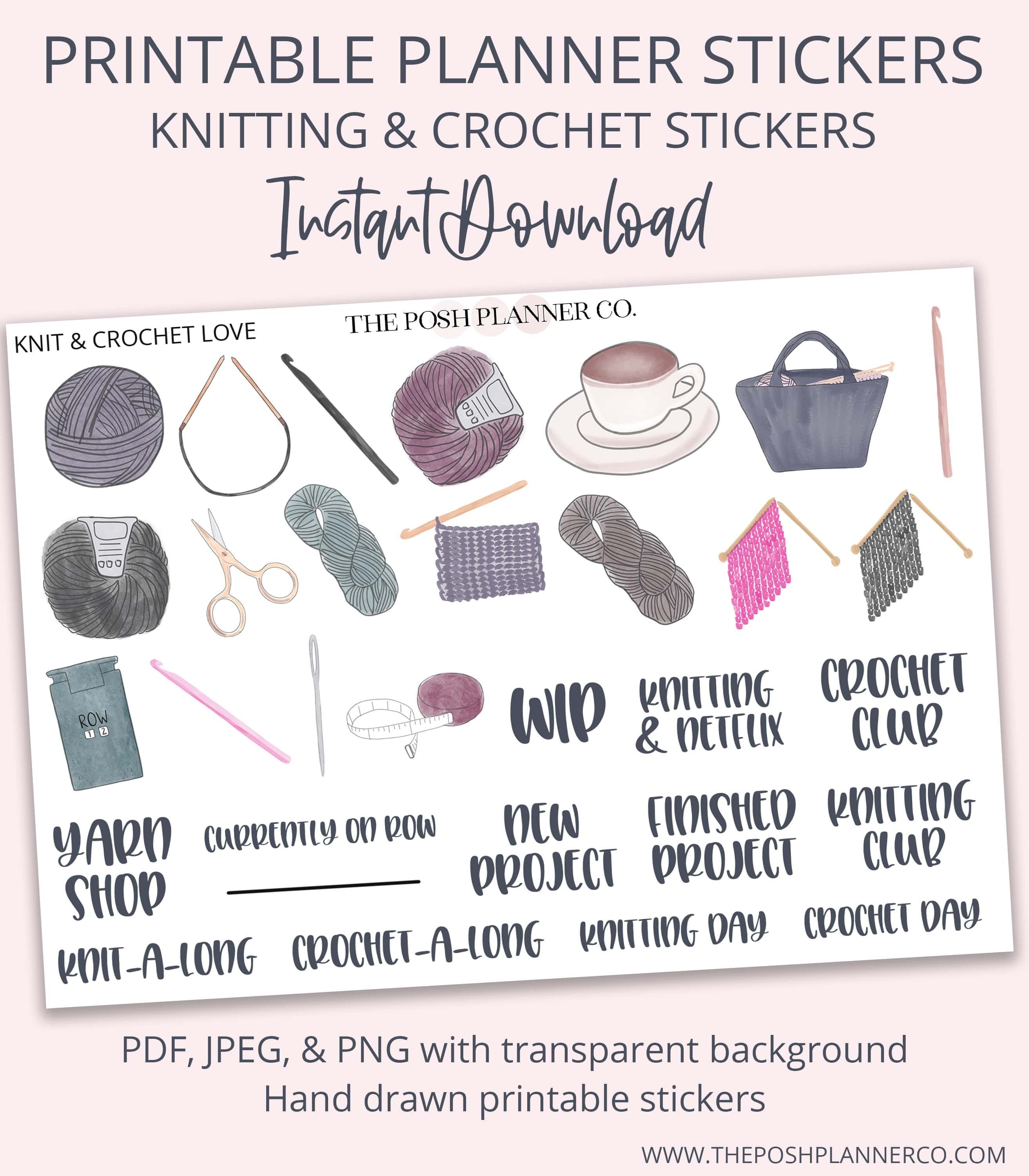 Gold Banner Planner Stickers