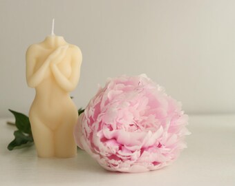 Organic Soy Wax Female Body Candle - 6 Inch