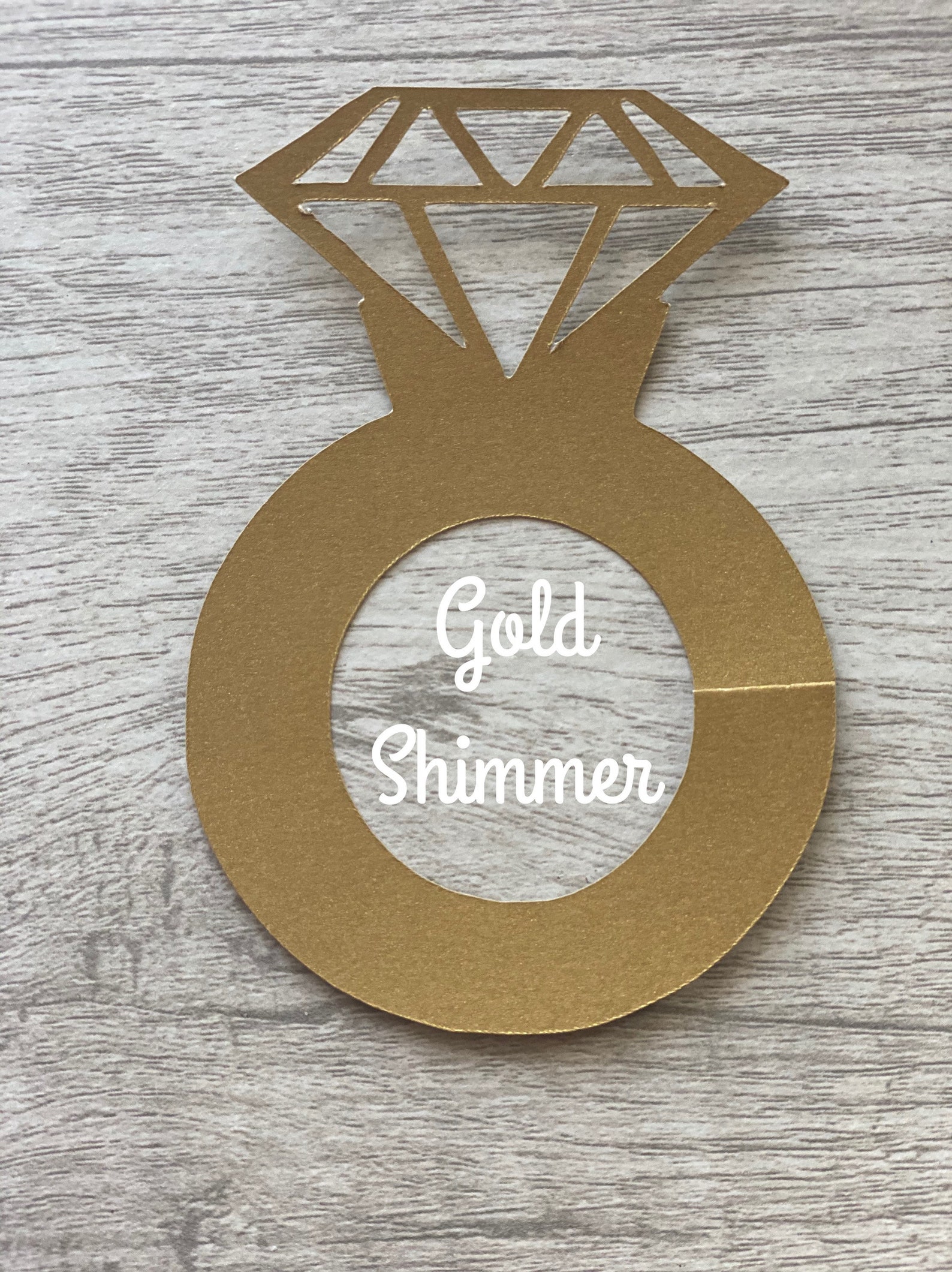 Diamond Ring Drink Tags set of 20 Bridal Shower Drink Tags Etsy