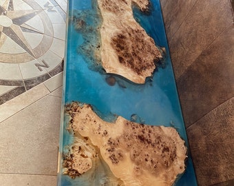 The Islands"  Mappa Coffee Table