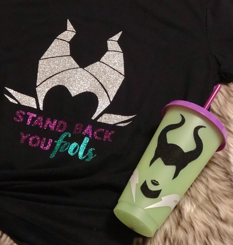 Maleficent T-shirt and Tumbler Set