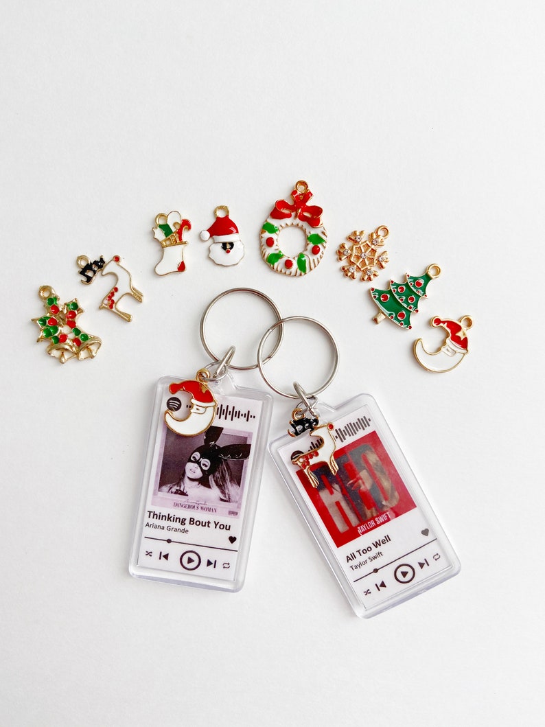 Custom Spotify Keychain Spotify Song Keychains Acrylic Etsy