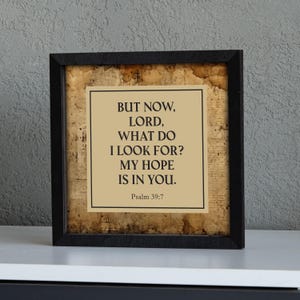 Custom Bible Verse Sign, Personalized Wooden Quote Sign, Christian Gift Wall Art Decor, Custom Quote Sign Framed, Scripture Signs