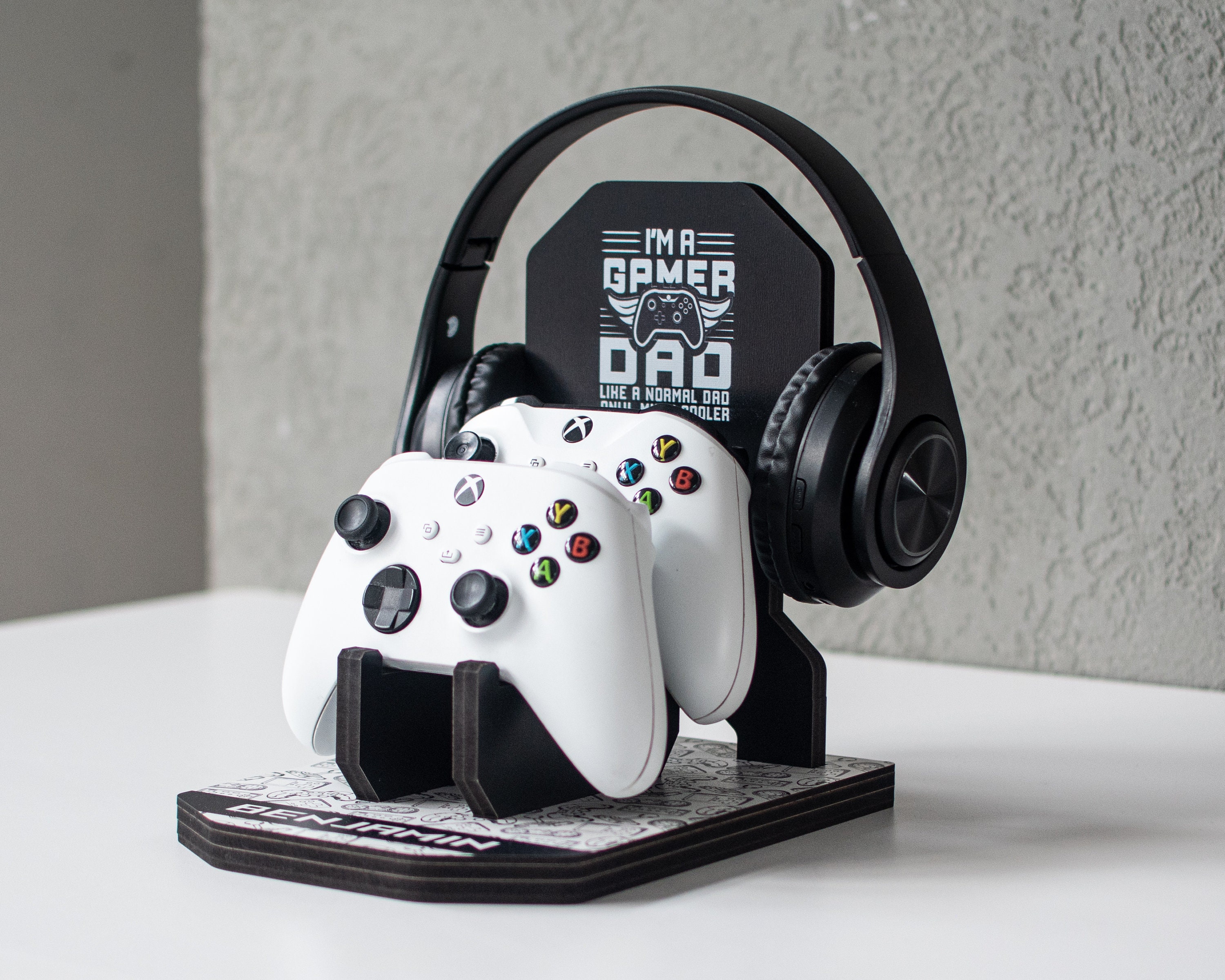 Custom Xbox/ps5 Controller Headset Stand Personalized