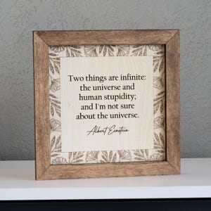 Machen Sie Ihr eigenes Schild - Inspirierende Zitate gerahmtes Wand- und Tischschild, benutzerdefiniertes Textschild, personalisierter Text auf Holz, individuelles Einweihungsgeschenk