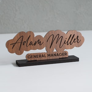 Namensschild für Schreibtisch, neuer Job Geschenk, Bürodeko, Schreibtisch Namensschild, personalisiertes Schreibtisch Namensschild, Büro Namensschild, personalisiertes Geschenk für Chef