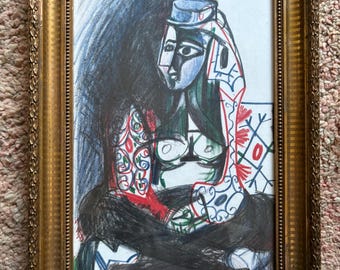 ピカソのリトグラフ: ラ・カリフォルニーのアトリエ、1959年