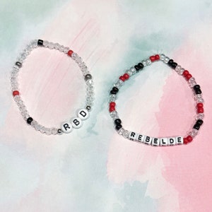 RBD Tour Bead Bracelet | Rebelde | Bracelet | Rebelde Uniform | RBD Tour Merch | RBD Jewelry | Bead Bracelet | Rebelde Bracelet | Bracelets