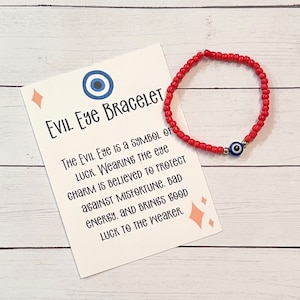 Evil Eye Bracelet | Protection Bracelet | Protection Charm | Mal de Ojo | Good Luck | Gift for Her | Blue Evil Eye Bracelet | Jewelry | Luck