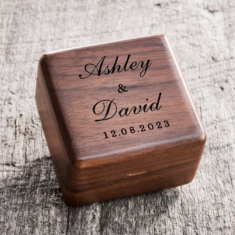 Wedding Ring Box from Etsy