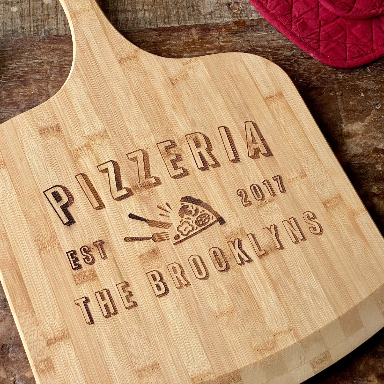 Personalized Pizza Peel Engraved Pizza Paddle Custom Pizza Etsy