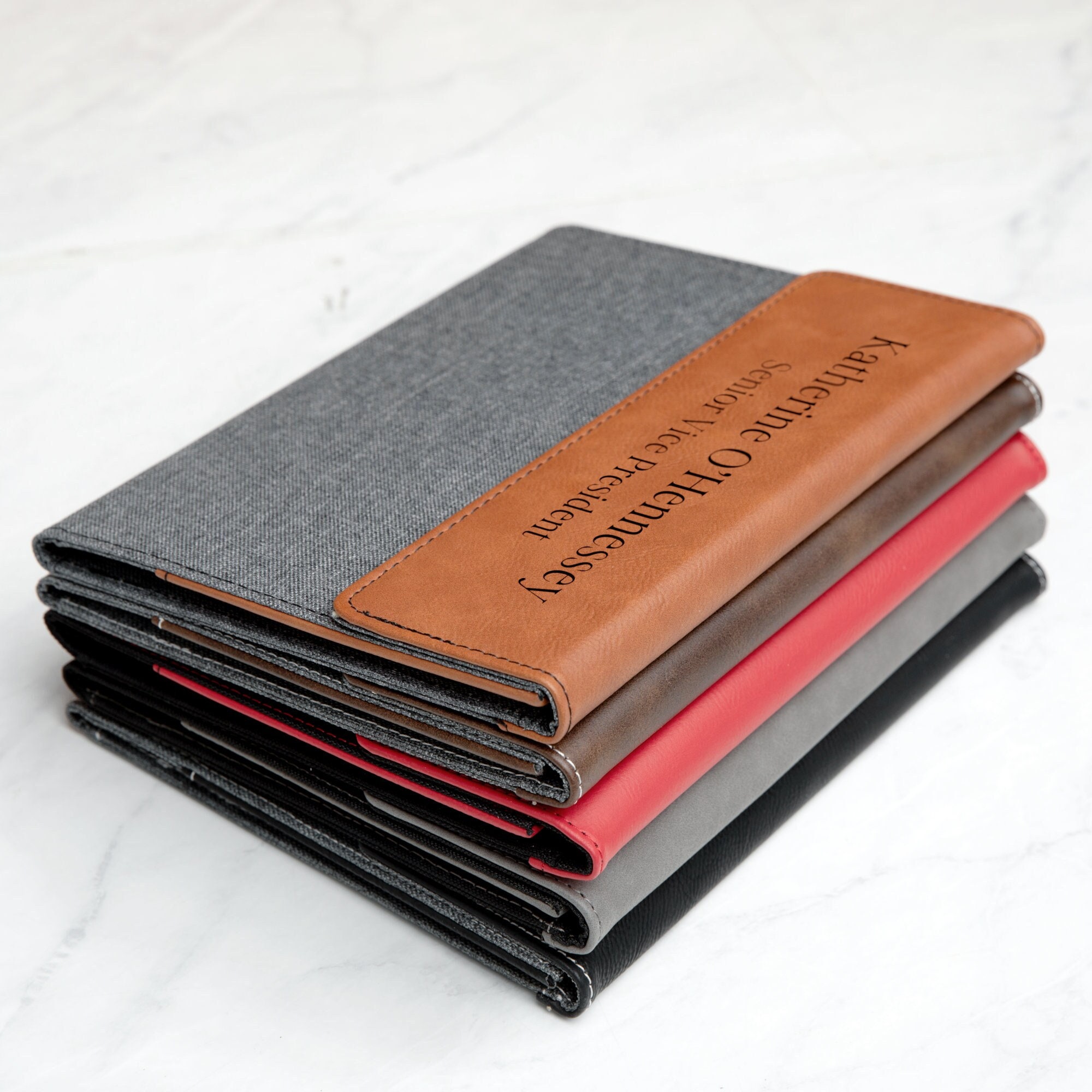 Paper Junkie Professional Legal Notepad Portfolio, Grey Folio