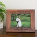 Walnut Personalized Frame, Custom Engraved Wood Picture Frame, Gift For Family, Wedding Frame, Newlywed Gift, 4x6, Custom Wood Picture Frame 