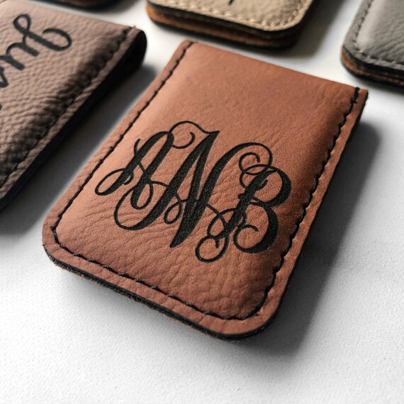 Leather Money Clip Mens Money Clip Money Clips For Men Custom Money Clip Engraved Money Clip Personalized Money Custom Money Clips - 