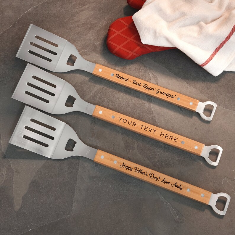 Personalized Spatula BBQ Spatula Grill Spatula Grilling Etsy