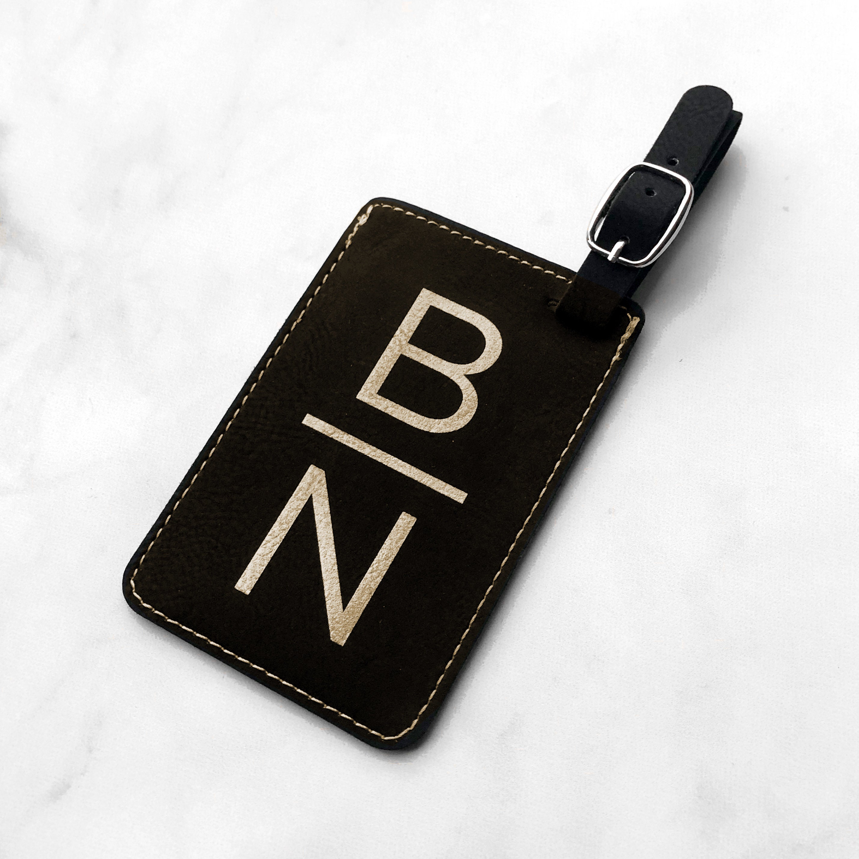 Custom Luggage Tag Engraved Luggage Tag Leather Tag Etsy