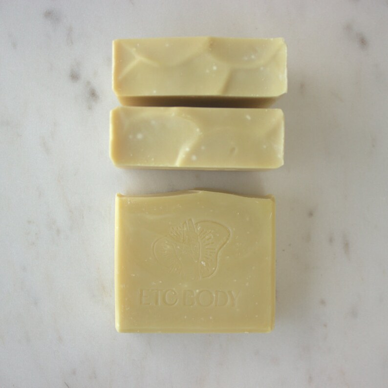 Lemongrass Soap Handmade & Natural Soap Australian Made Vegan Soap Essential Oil Zero Waste Soap image 4