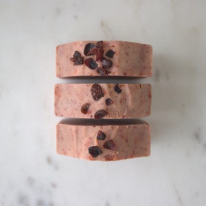 Wild Rosehip & Honey Soap Handmade Australian Artisan Soap Bar Zero Waste image 7